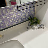 「貼るだけ簡単！remecleのモザイクタイルシートとガラスフィルム」の画像5