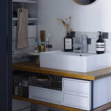 「清潔感のある空間にぴったり♪気分まで整う無印良品の洗面所アイテム」の画像1