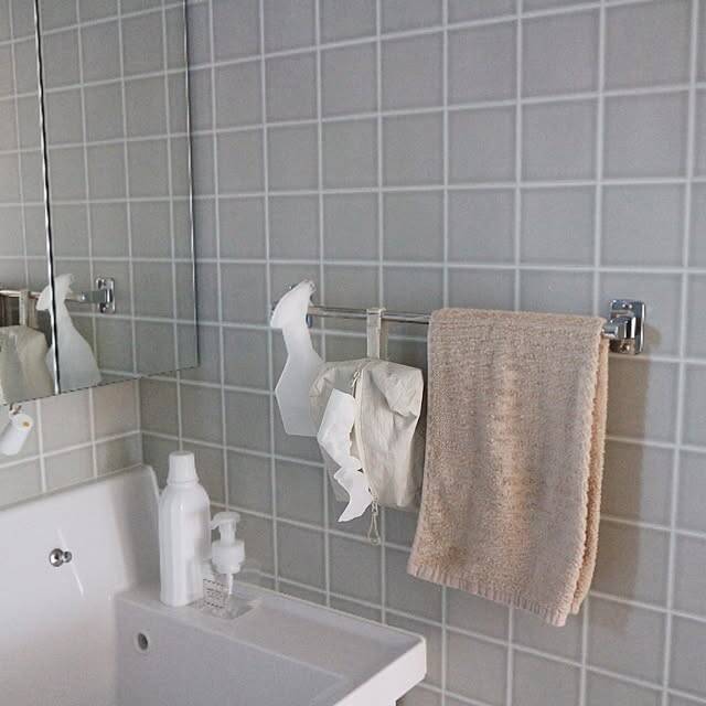 清潔感のある空間にぴったり♪気分まで整う無印良品の洗面所アイテム