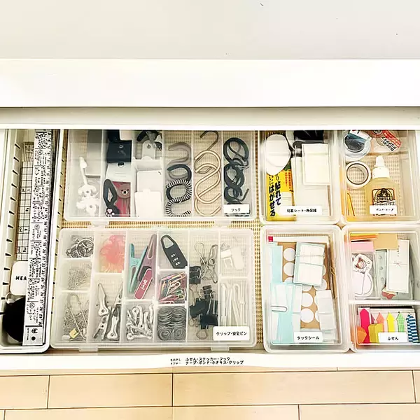 「これがあれば収納上手になれる！ダイソーの仕切り付きケースですっきりお片付け」の画像