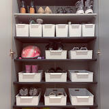 「デッドスペースを活かして収納力もアップ♪靴箱を使いやすく整えるアイデア」の画像6