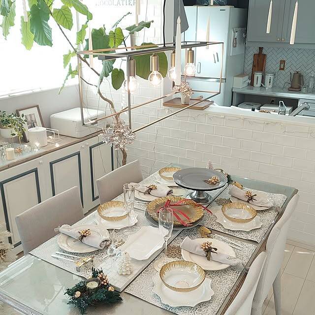 年末の食卓を特別なひとときに♡クリスマスのテーブルコーディネート実例集