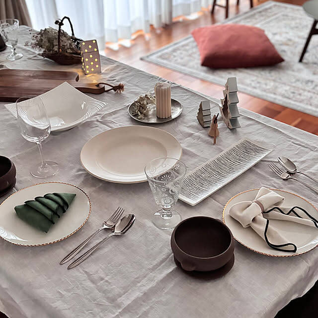 年末の食卓を特別なひとときに♡クリスマスのテーブルコーディネート実例集