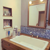 「毎日使うからこそできるだけ気分の上がる空間に！洗面台DIYのススメ」の画像1