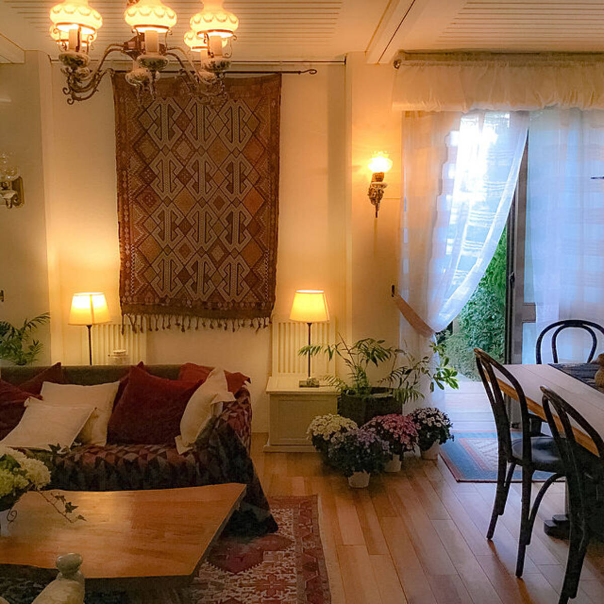 beautiful オールドキリム（お部屋が暖かみのある印象に！オールド 