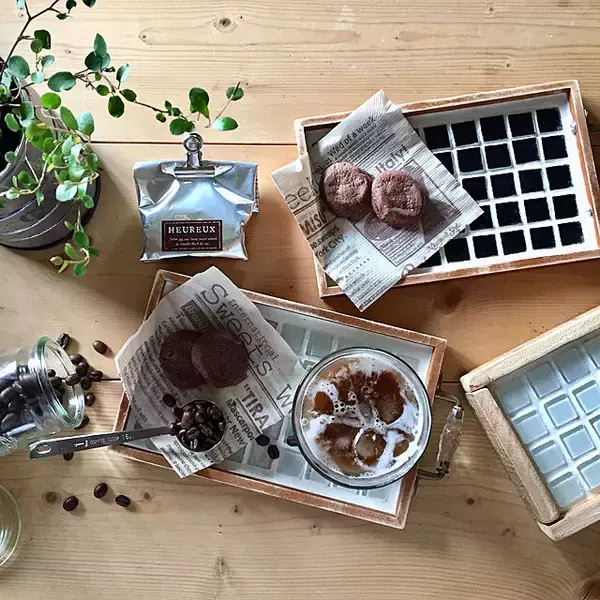 「自分好みに作る◎さまざまなシーンで役立つトレイのDIY実例10選」の画像