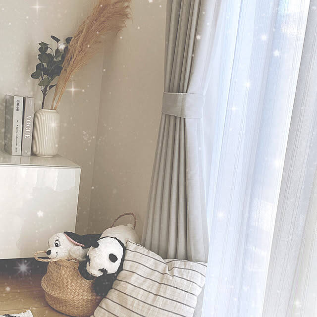インテリアとしても優秀なカゴ、IKEAのフローディスを使った収納実例