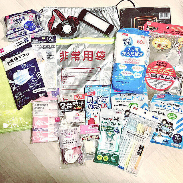 みんなは防災どうしている？「もしも」に備えた食品や日用品のストック実例