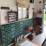 「帰るたびほっとする玄関に♡床も壁も扉も自分らしくDIY」の画像6