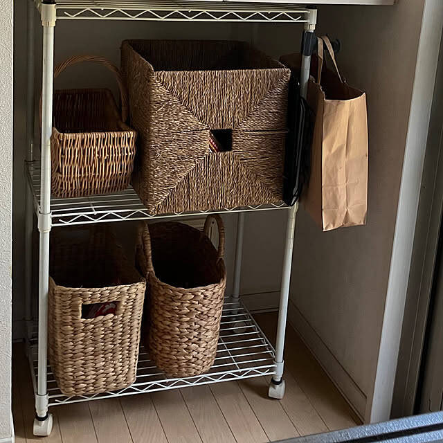 IKEAのカゴでお部屋を整える！RoomClipユーザーさんの、カゴ活用法をご紹介