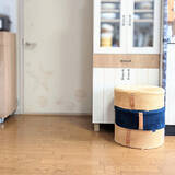 「座るだけじゃない用途の広さで暮らしをサポート♪デザインも機能も大満足のニトリのスツール」の画像7