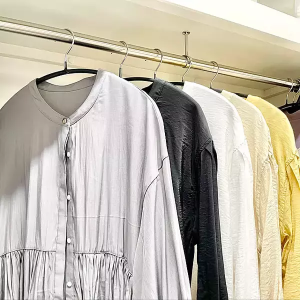 「ごちゃつき問題を100均アイテムで解消して♪クローゼット収納を整理整頓」の画像