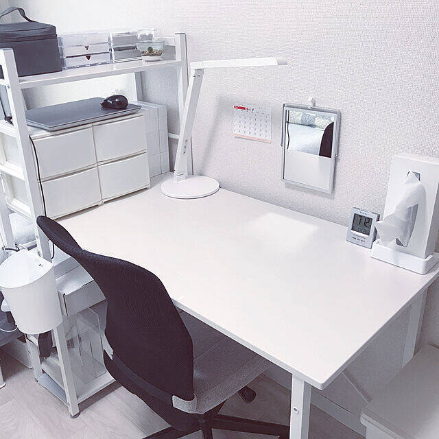 ニトリ デスク 勉強机 ホワイト 作業机
