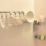 「清潔感を保ちながら使いやすく快適な空間を作る♪洗面所・バスルームの収納アイデア」の画像5