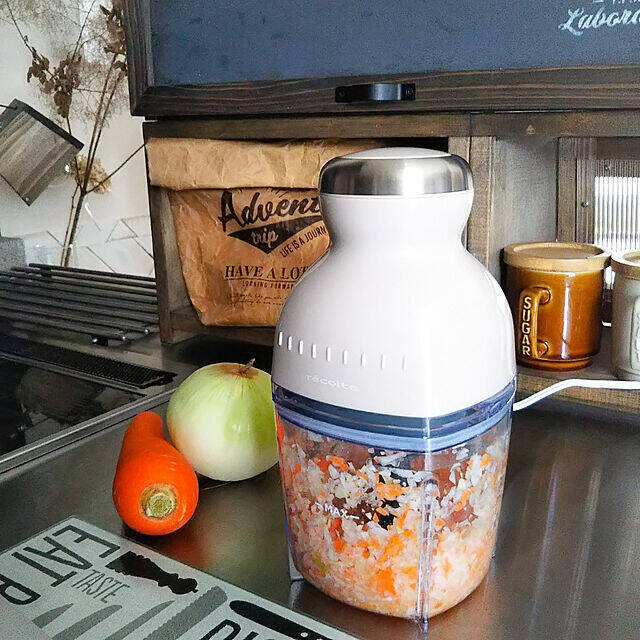 キッチンの小さな働き者♡1台7役なrecolteのカプセルカッター「ボンヌ」