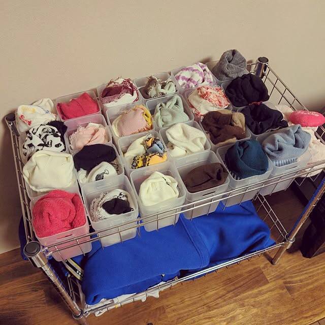 毎朝靴下を取り出すストレスから解放された！迷わず取り出せる靴下収納アイディア6選