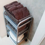 「おうちのあちこちで大活躍！キッチンワゴンを使った収納アイデア集」の画像10