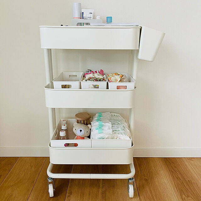 おうちのあちこちで大活躍！キッチンワゴンを使った収納アイデア集