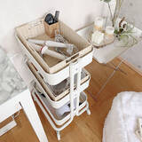 「おうちのあちこちで大活躍！キッチンワゴンを使った収納アイデア集」の画像8