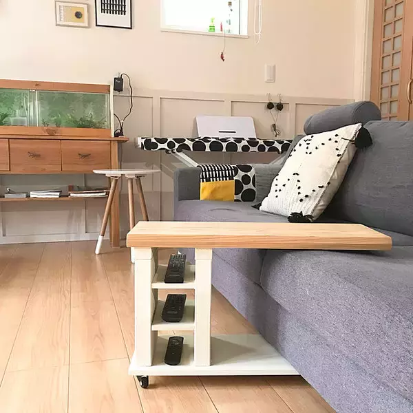 「とことんこだわって個性もプラス☆サイドテーブルDIYアイディア集」の画像