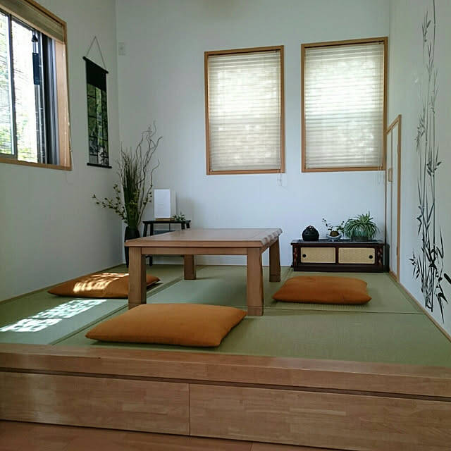 レトロもモダンも思いのまま。こだわりが光る畳のお部屋のコーディネート