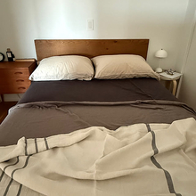 一日の疲れを癒す心地よい眠り♪無印良品で見つけた快適なベッドリネン