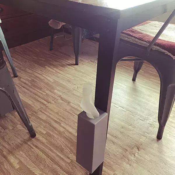 「「欲しい」と思った瞬間にすぐ手に取れる☆便利なティッシュの置き場所」の画像