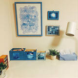 「「18m2。大好きな青で満たした、心落ち着くお部屋づくり」 by bluestarさん」の画像4