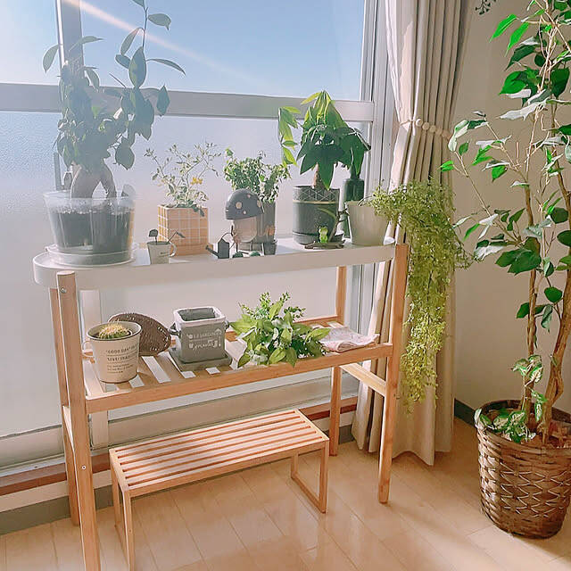 「3つの色が導くナチュラルなひとり暮らし。色合わせとDIYで叶える心地よい空間」 by Hazukiさん