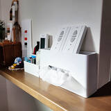 「ティッシュをすっきり片付けて生活感のない空間を作る。ニトリのおすすめティッシュケース」の画像2