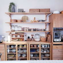 ナチュラル系のインテリアを作るならこれ！無印良品のキャビネットを使ったお部屋