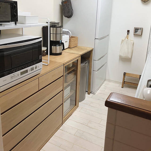 ナチュラル系のインテリアを作るならこれ！無印良品のキャビネットを使ったお部屋
