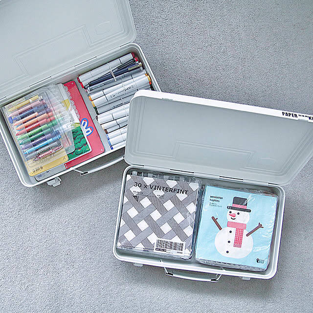 シンプルだから「じゃない使い方」でも大活躍！無印良品のスチール工具箱でアイデア収納