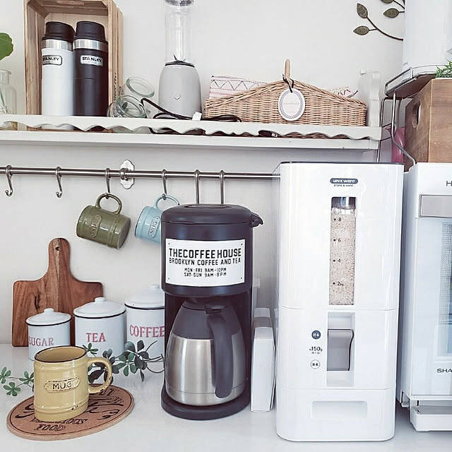 毎日ラクに使える♪空間に馴染む米びつの置き方アイデア