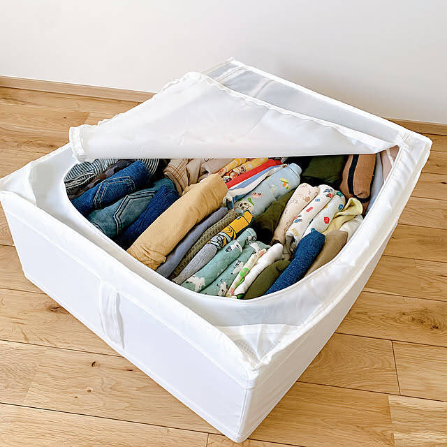 衣類・寝具・シーズン用品の管理にお悩みならコレ！IKEAのSKUBBを使った収納実例集