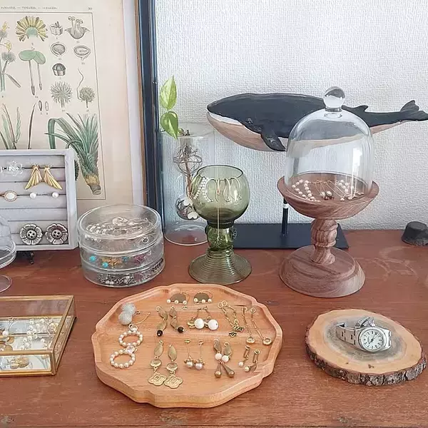 見栄え抜群で気分が上がる。ファッションコーディネートがもっと楽しくなるアクセサリー収納の実例