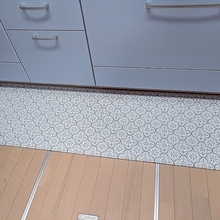 「キッチンが快適に！足元冷えない＆掃除も楽なニトリのフロアマット 」by Shion+ さん