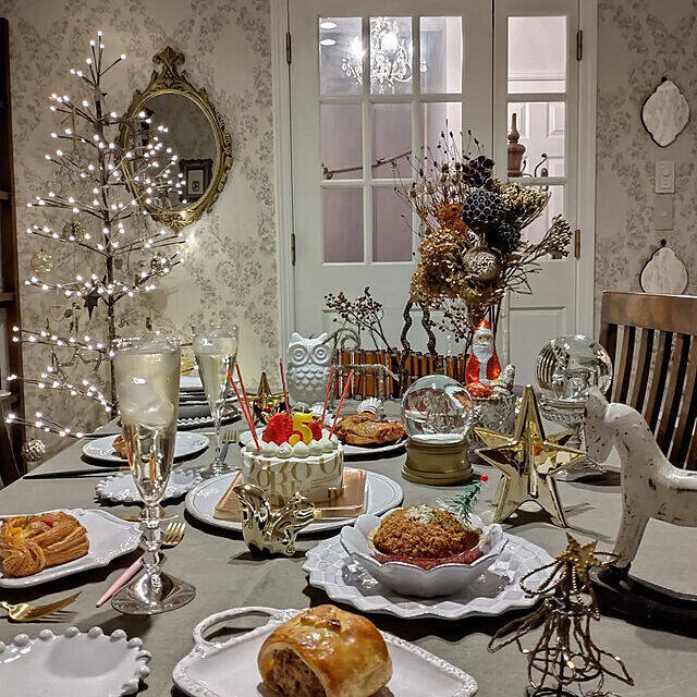 思い出に残る特別な演出を♡みんなのクリスマステーブルコーディネート