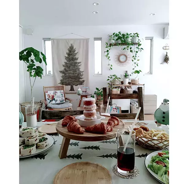 「思い出に残る特別な演出を♡みんなのクリスマステーブルコーディネート」の画像