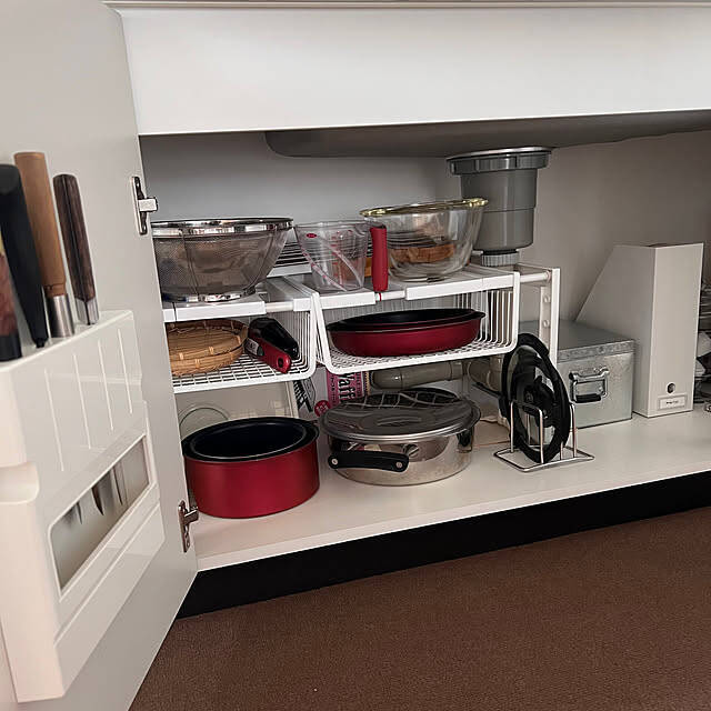 家事効率がアップする！キッチン下の収納アイデア10選