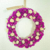 「手作りのリースでおうち時間を楽しむ♡壁を彩るアイディア7選」の画像3