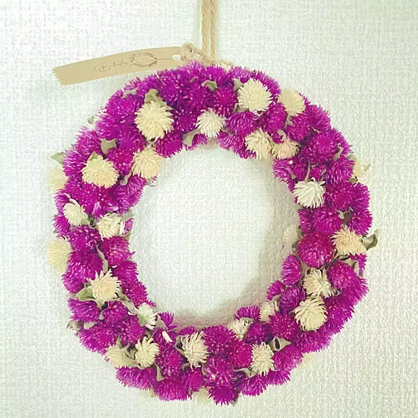 「手作りのリースでおうち時間を楽しむ♡壁を彩るアイディア7選」の画像