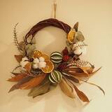 「手作りのリースでおうち時間を楽しむ♡壁を彩るアイディア7選」の画像4