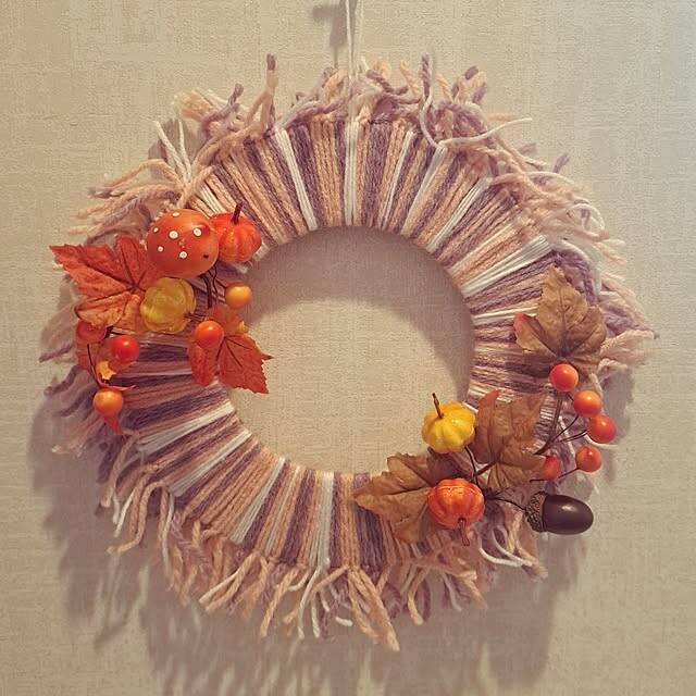手作りのリースでおうち時間を楽しむ♡壁を彩るアイディア7選