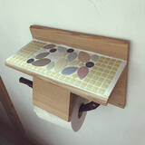 「トイレ空間をもっと心地よく自分らしく変える☆トイレットペーパーホルダーのDIYアイデア実例」の画像1