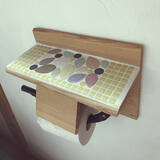 「トイレ空間をもっと心地よく自分らしく変える☆トイレットペーパーホルダーのDIYアイデア実例」の画像3