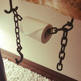 「トイレ空間をもっと心地よく自分らしく変える☆トイレットペーパーホルダーのDIYアイデア実例」の画像7