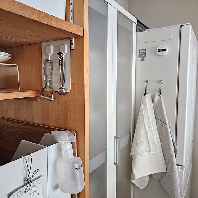 キッチンから玄関まで♪場所別に見る、マグネットアイテムを使って便利になった収納アイデア