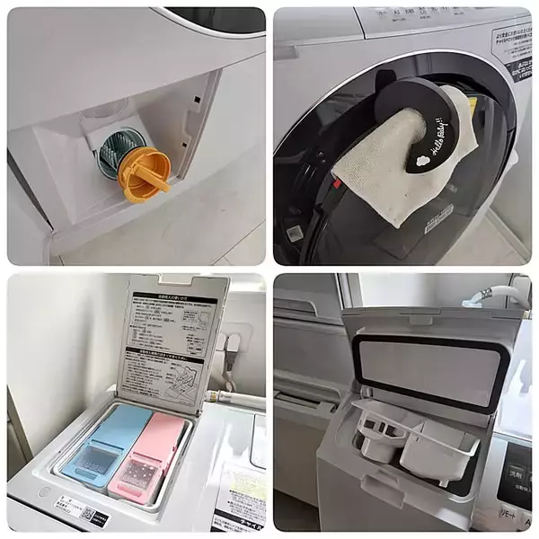 「忙しくてもできる！無理なく続けやすい洗濯機掃除のコツ6選」の画像