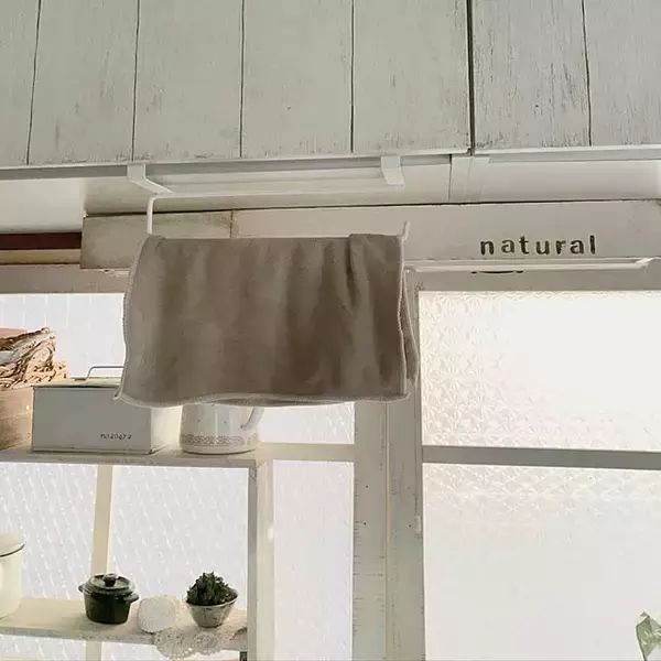 「いつでも気持ちよく使える♪使用中&替え用ふきんの置き場所実例」の画像